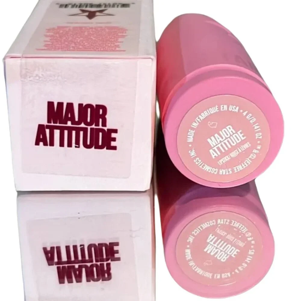 Jeffree Star MAJOR ATTITUDE Velvet Trap LIPSTICK Soft MATTE Vibrant BERRY Glam - Picture 2 of 7